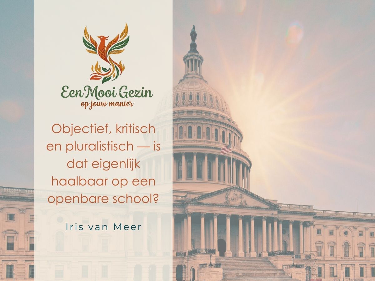 Objectief, kritisch en pluralistisch — is dat eigenlijk haalbaar op een openbare school