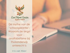 De mythe van de ‘schoolgarantie’ Waarom de angst voor analfabetisme bij thuisonderwijs onterecht is
