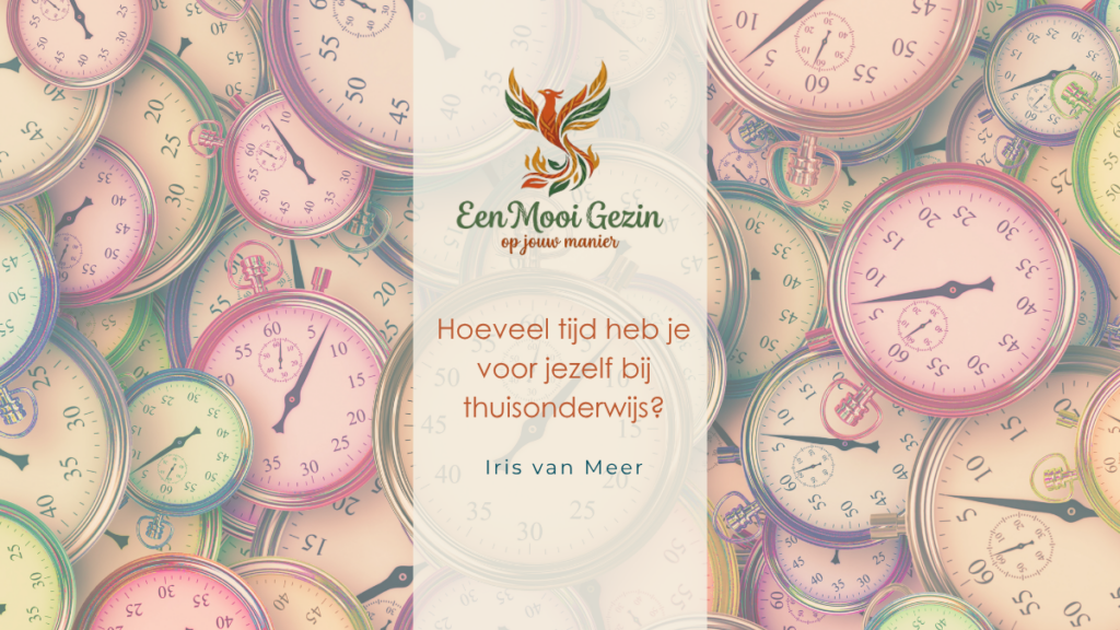 Hoeveel tijd heb je voor jezelf bij thuisonderwijs? - Een Mooi Gezin