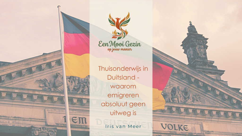 Thuisonderwijs in Duitsland — waarom emigreren absoluut geen uitweg is - Een Mooi Gezin