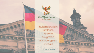 Thuisonderwijs in Duitsland — waarom emigreren absoluut geen uitweg is - Een Mooi Gezin