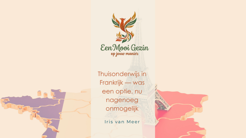Thuisonderwijs in Frankrijk — was een optie, nu nagenoeg onmogelijk - Een Mooi Gezin