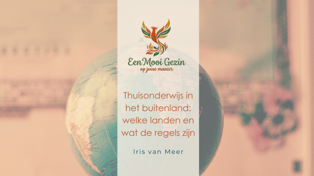 Thuisonderwijs in het buitenland: welke landen en wat de regels zijn - Een Mooi Gezin