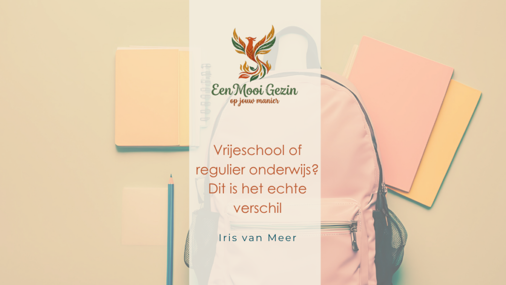 Vrijeschool of regulier onderwijs? Dit is het echte verschil - Een Mooi Gezin