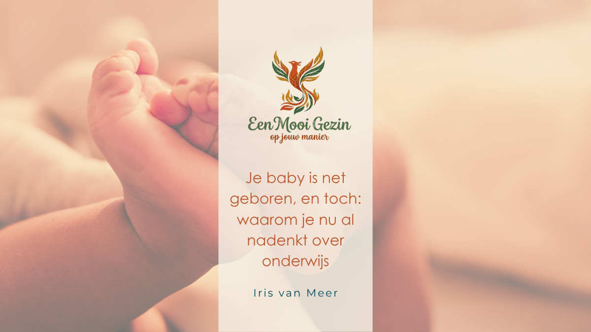 Je baby is net geboren, en toch: waarom je nu al nadenkt over onderwijs
